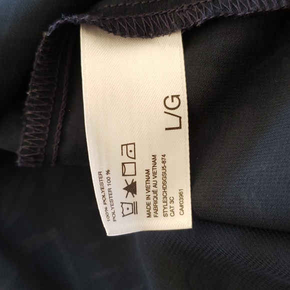 (L) SUNG Alfred Sung Palm Print Tropical Lightweight Coastal Vacation Beach - Picture 6 of 8